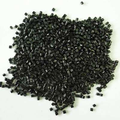 Black color Virgin Plastic Raw Materials acrylonitrile pc abs resin