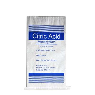 Natural Citric Acid Monohydrate Crystals WIth Good Price Food Grade China Hot Selling