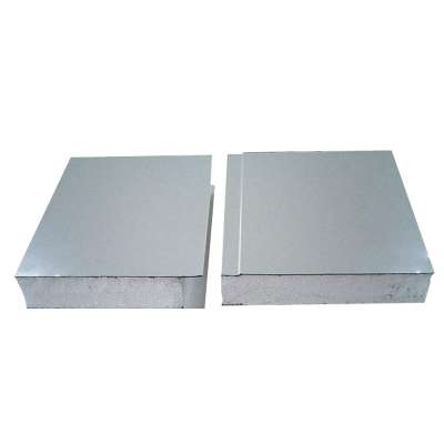 Cold room Easy Installation exterior aluminium fireproof wall / roof EPS Sandwich Panel