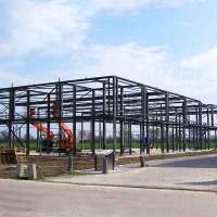 Low price metal building steel structure car garage for car parking