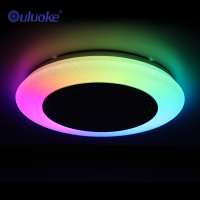 36W LED Ceiling Light with BT Speaker Music Ceiling Lamp Dimmable and Color Changing