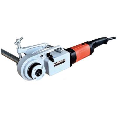 Electric hand held pipe threader cutting machine